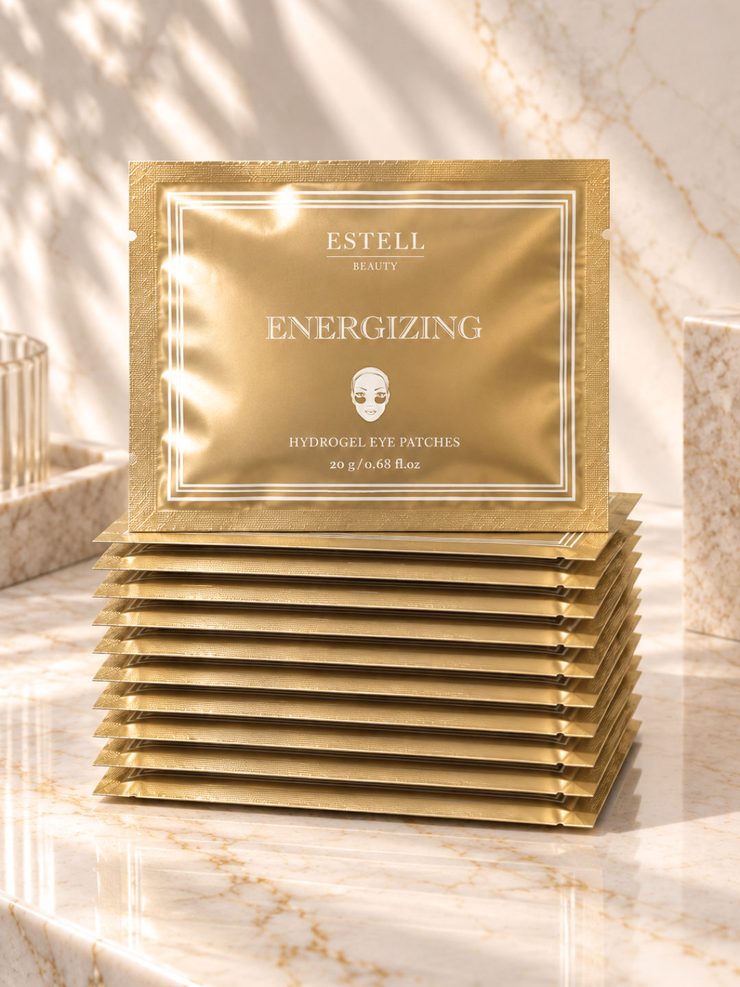 Hydrogel Energizing Eye Patches