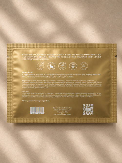 Hydrogel Energizing Eye Patches